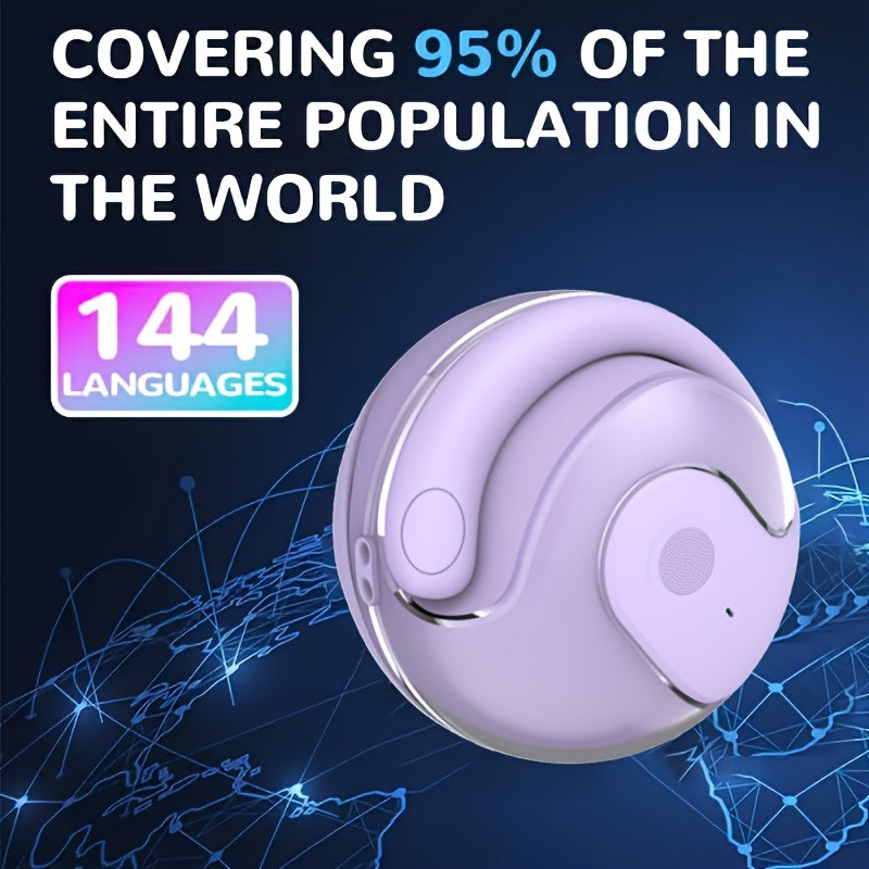 100+ Languages Wireless Translation Earphones with Fast Charging-2