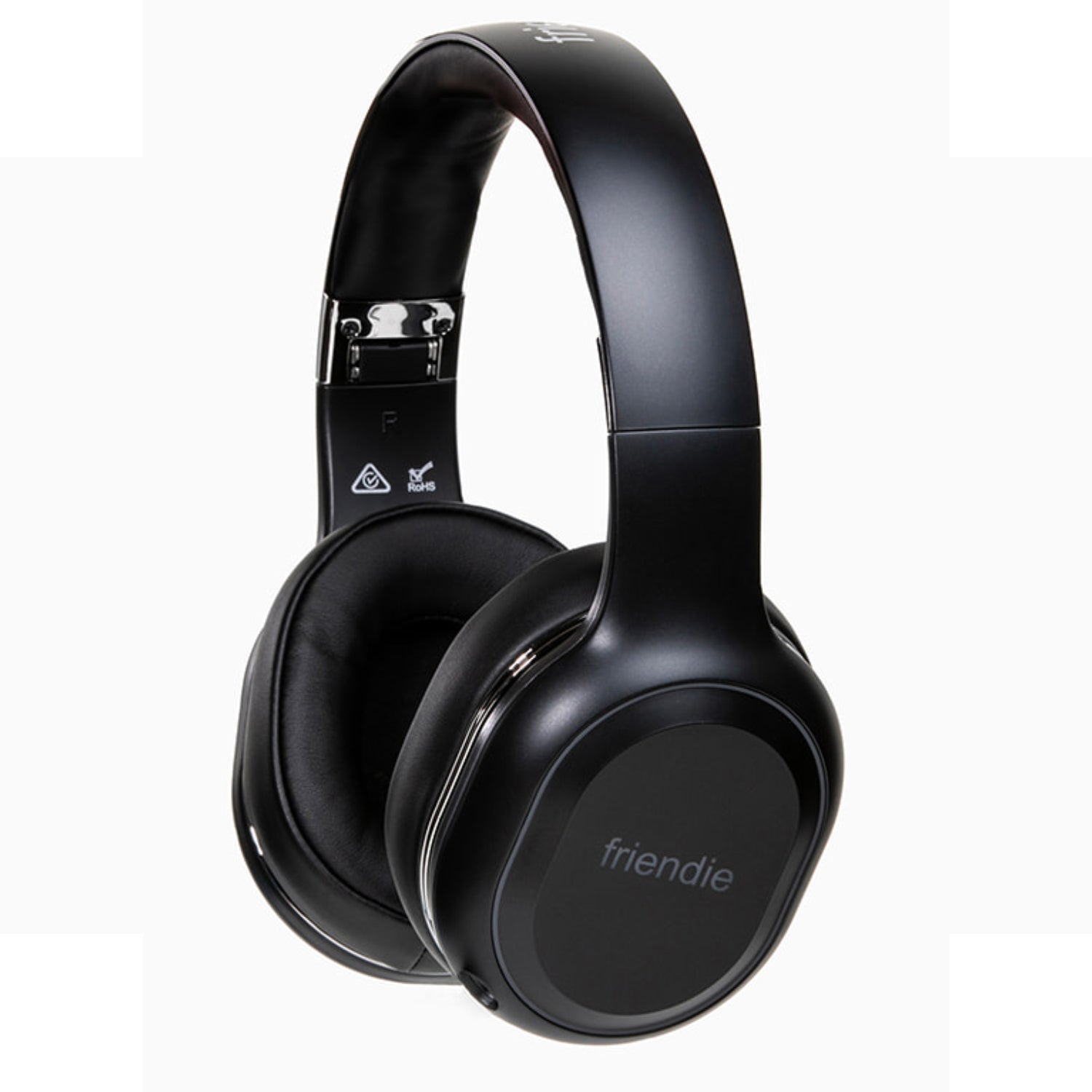 AIR Duo Matte Black (Over Ear Wireless Headphones)-2