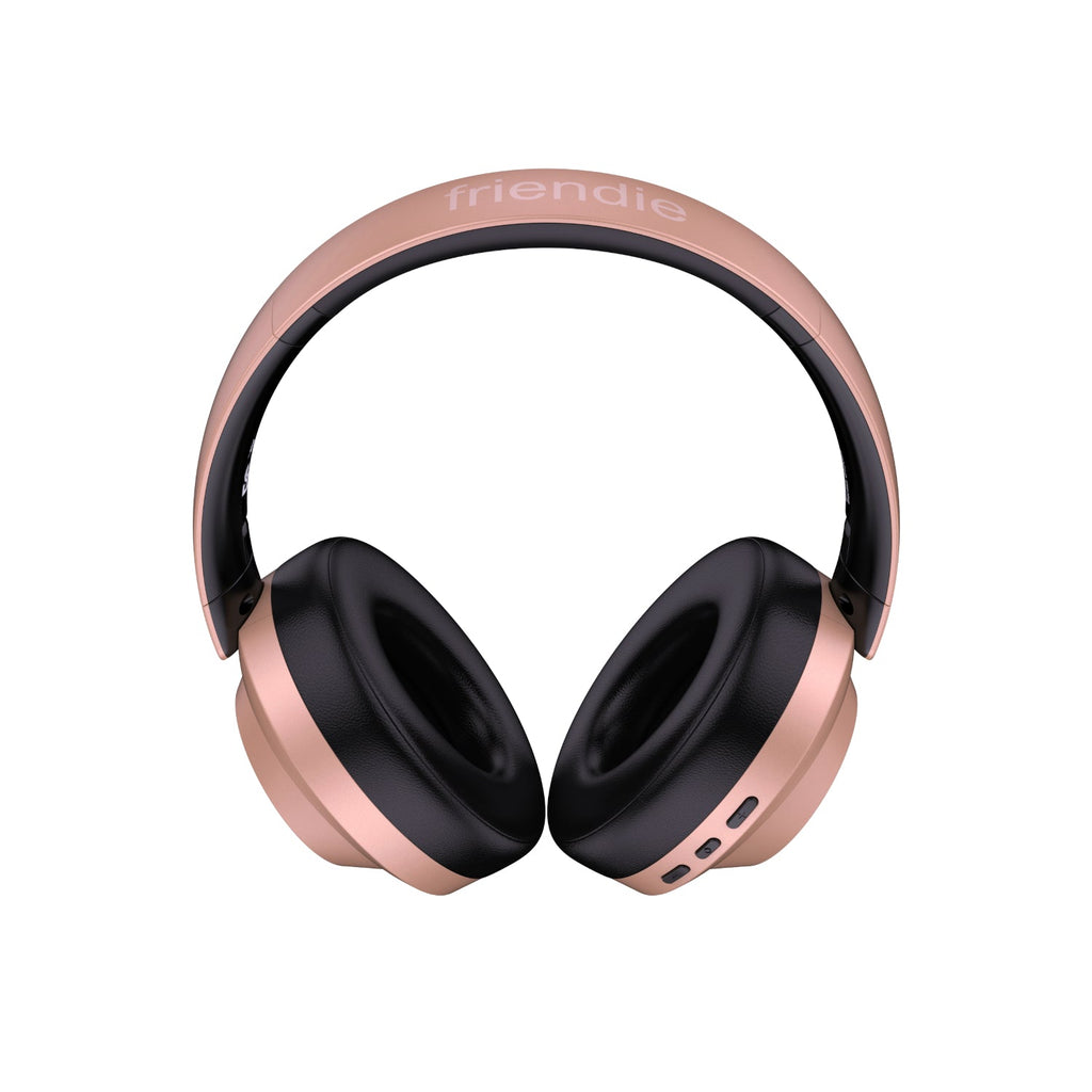 AIR PRO 5 ANC Rose Gold (Active Noise Cancelling Over Ear Wireless Headphones)-3
