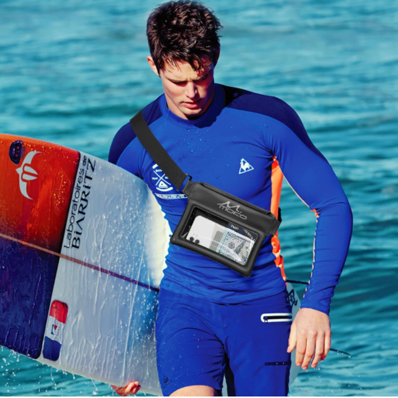 Waterproof Floating Phone Pouch Dry Bag for Water Sports-4